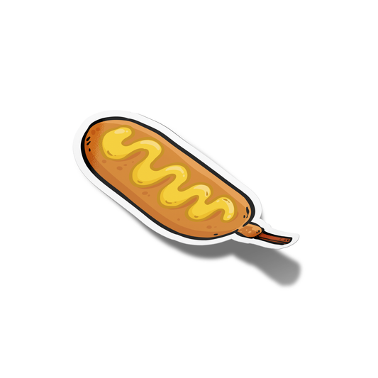 Corndog Sticker