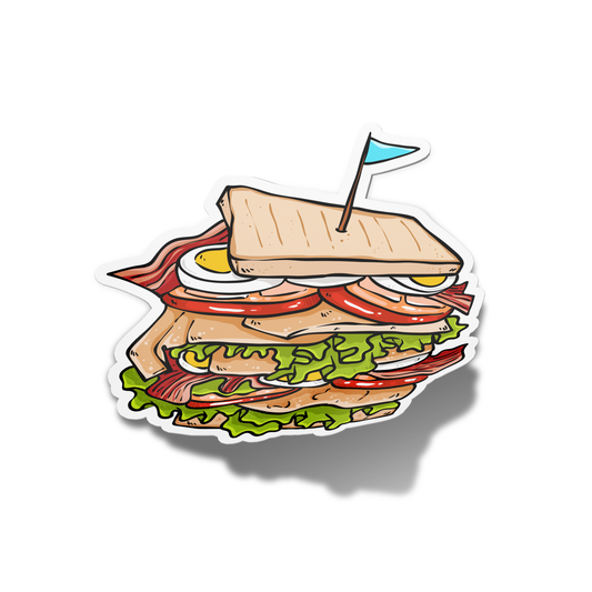 Clubhouse Sandwich Sticker