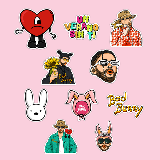 Bad Bunny Sticker Pack