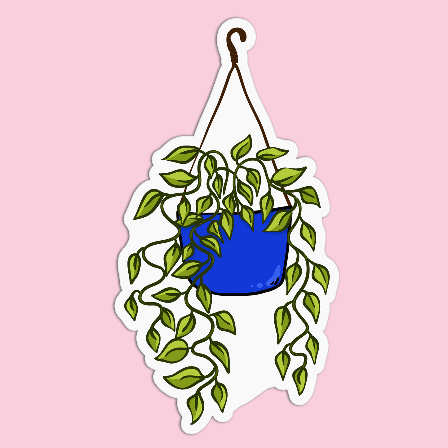 Hanging Plant Sticker