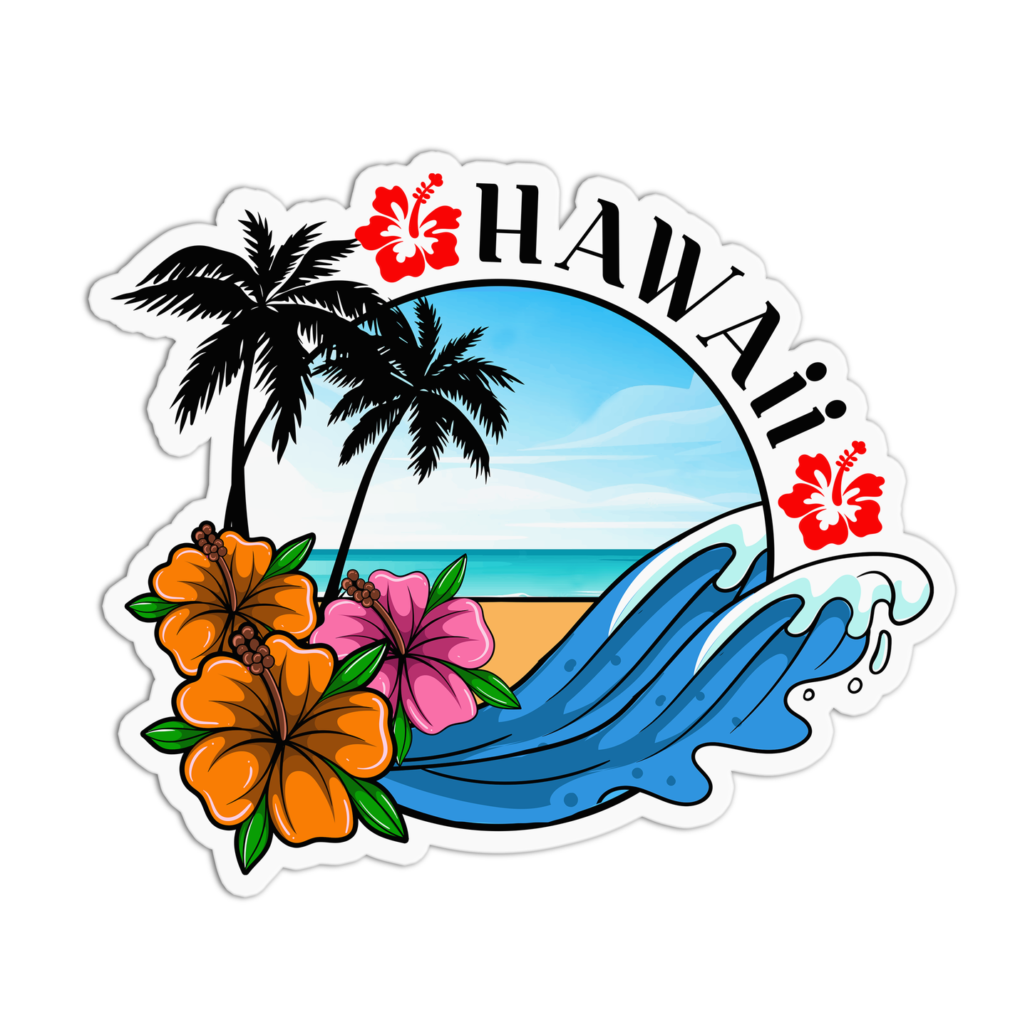 Hawaii Stickers