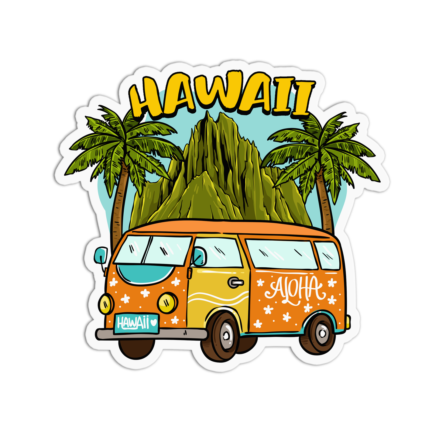 Hawaii Stickers