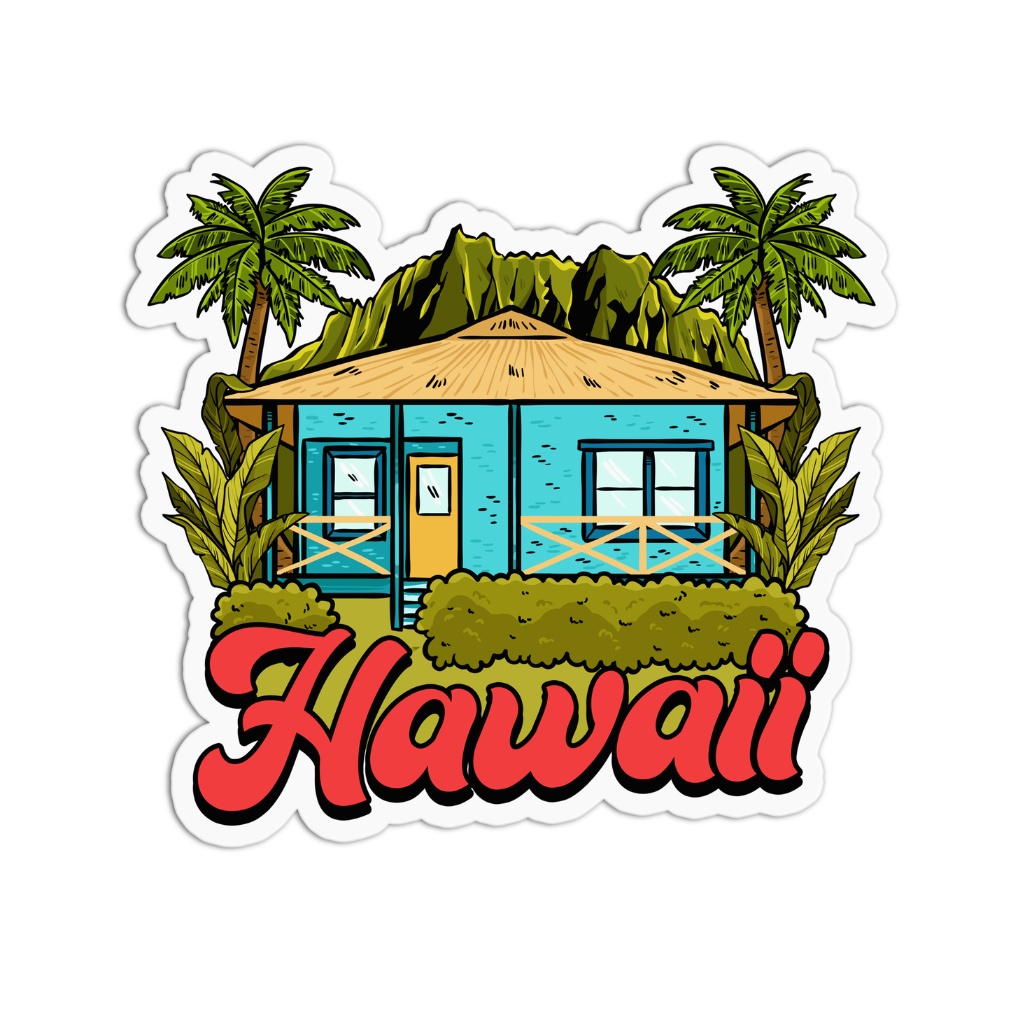 Hawaii Stickers