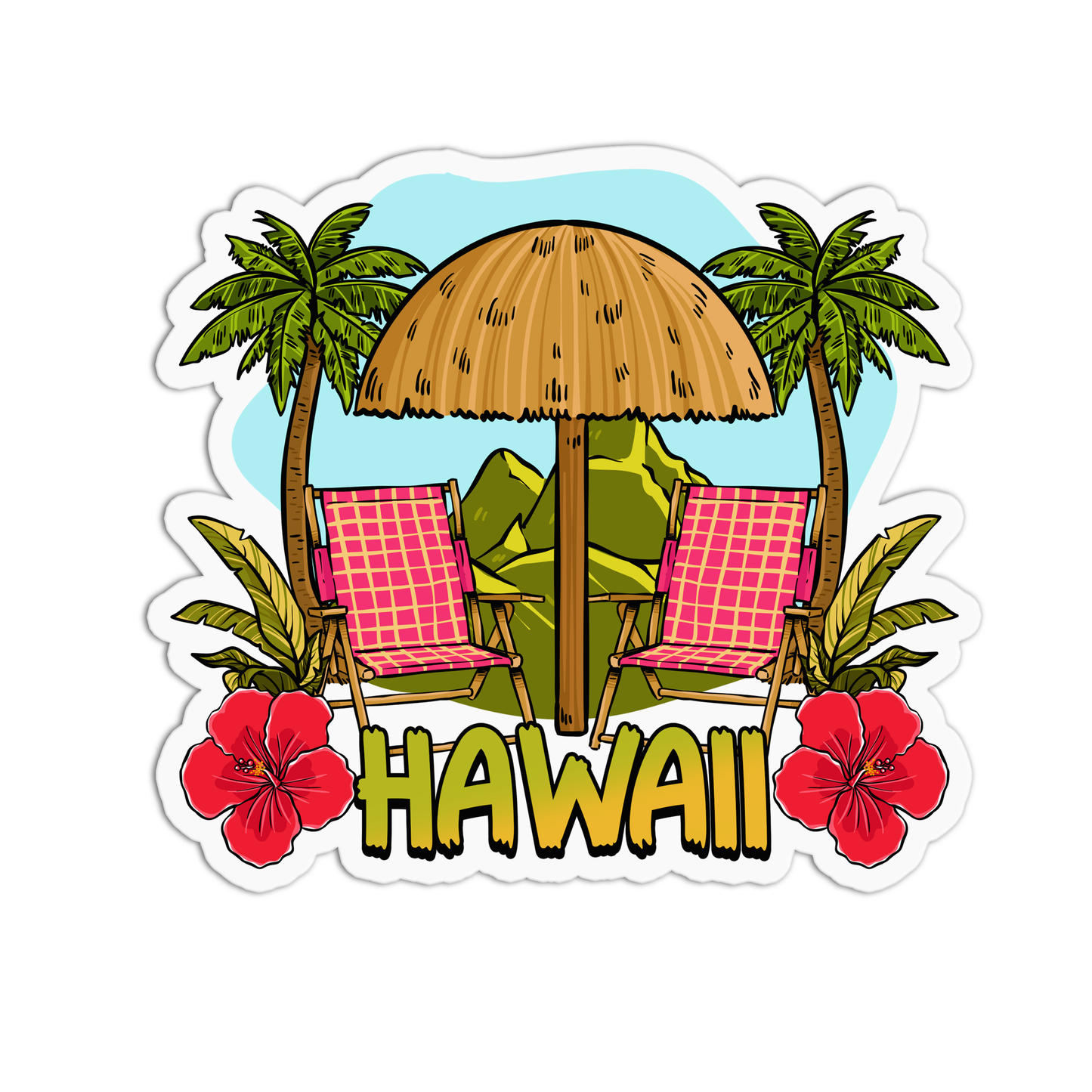 Hawaii Stickers