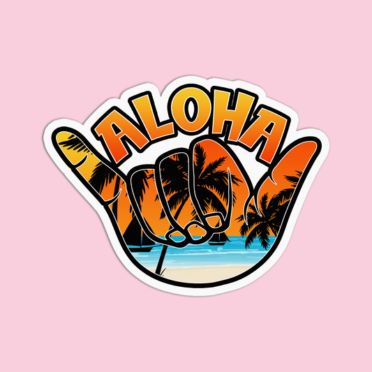 Aloha Hawaii Stickers