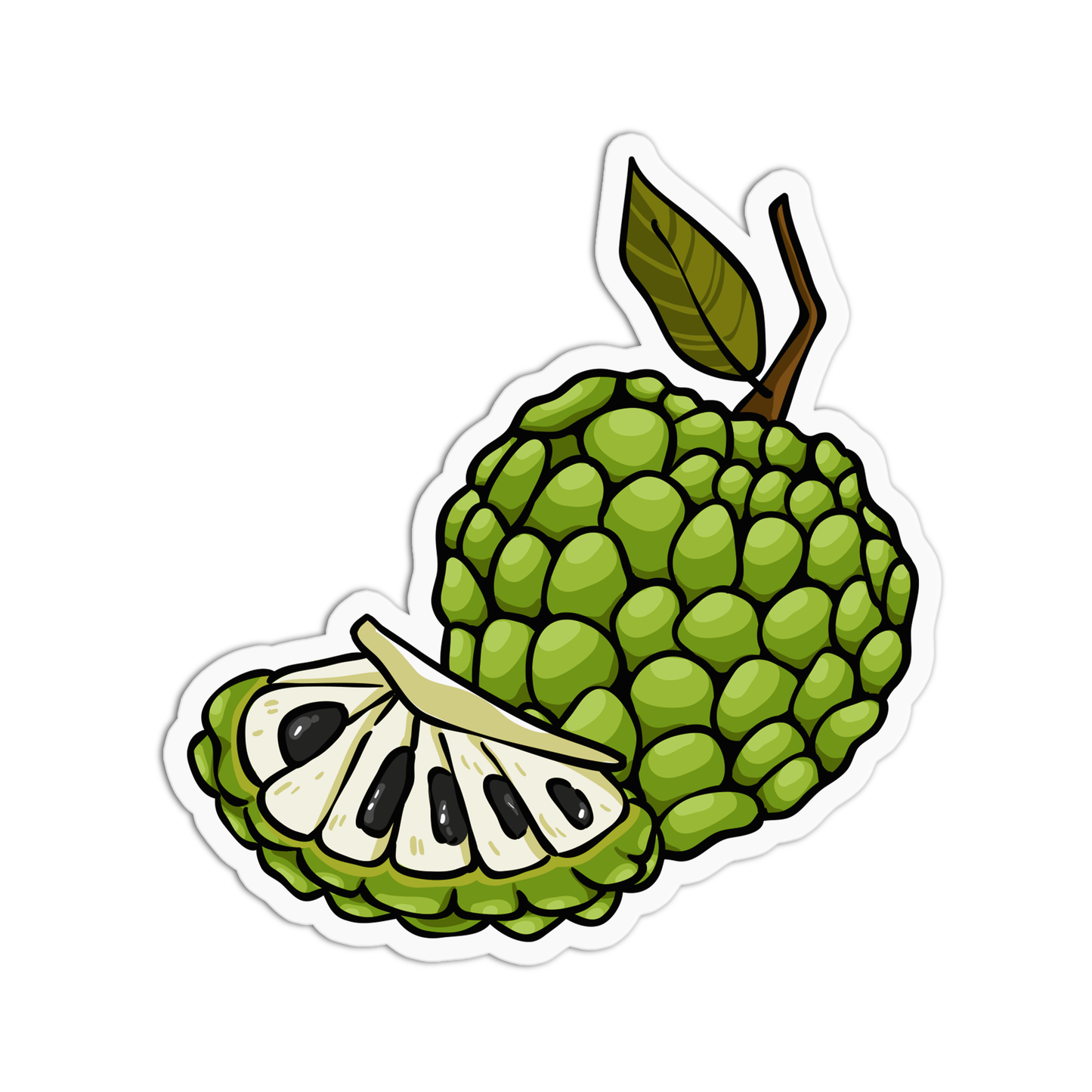Sugar Apple Hawaii Stickers