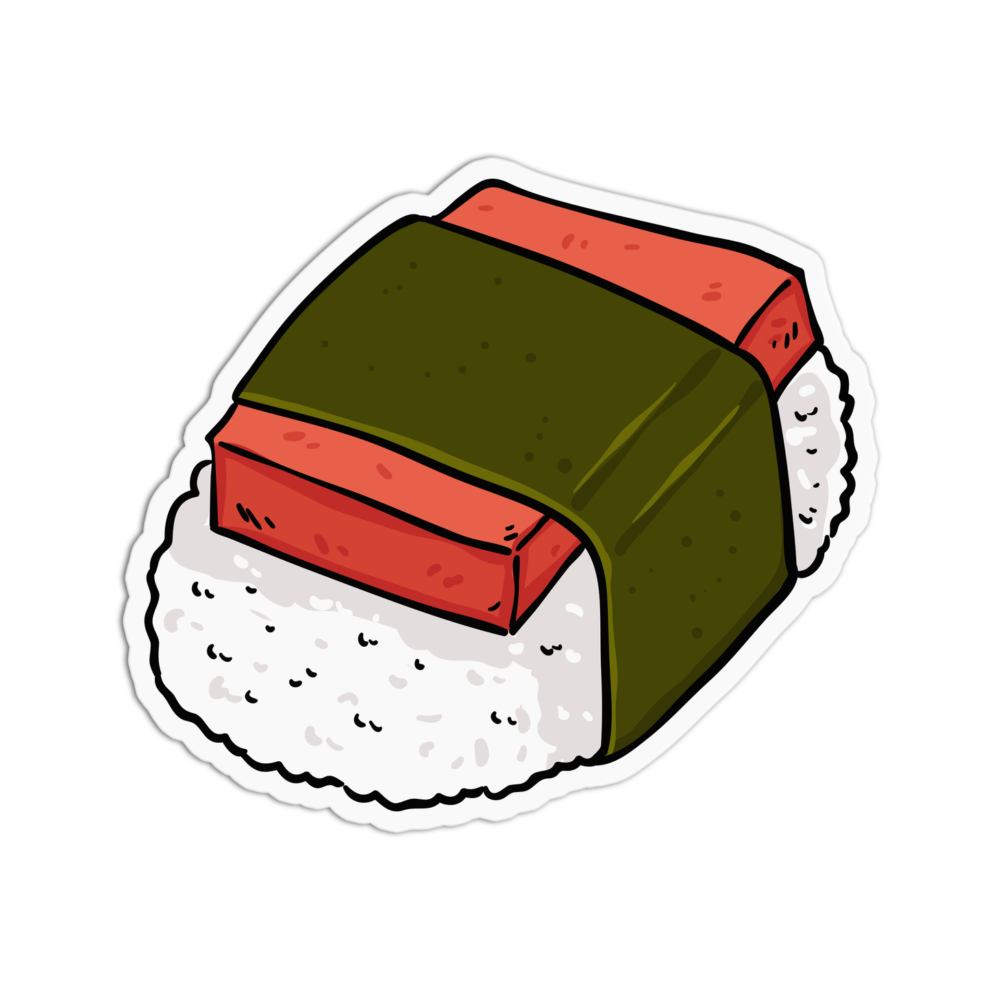 Musubi Hawaii Stickers