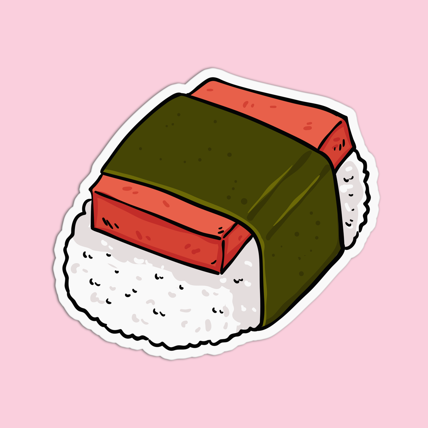 Musubi Hawaii Stickers