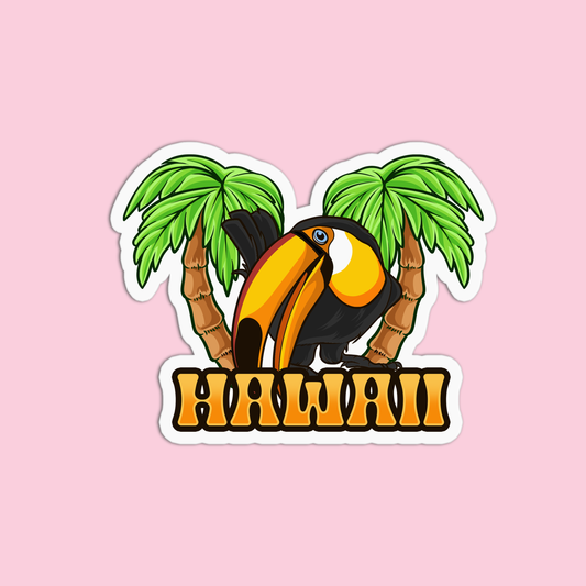 Toucan Hawaii Stickers