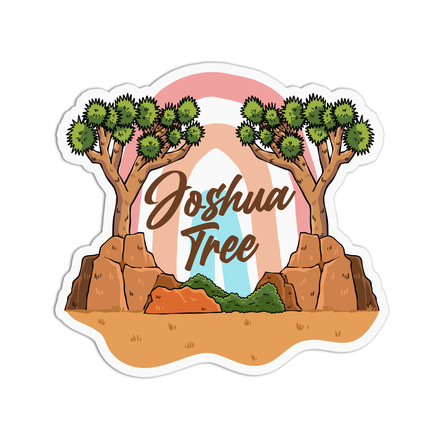 Joshua Tree Sticker