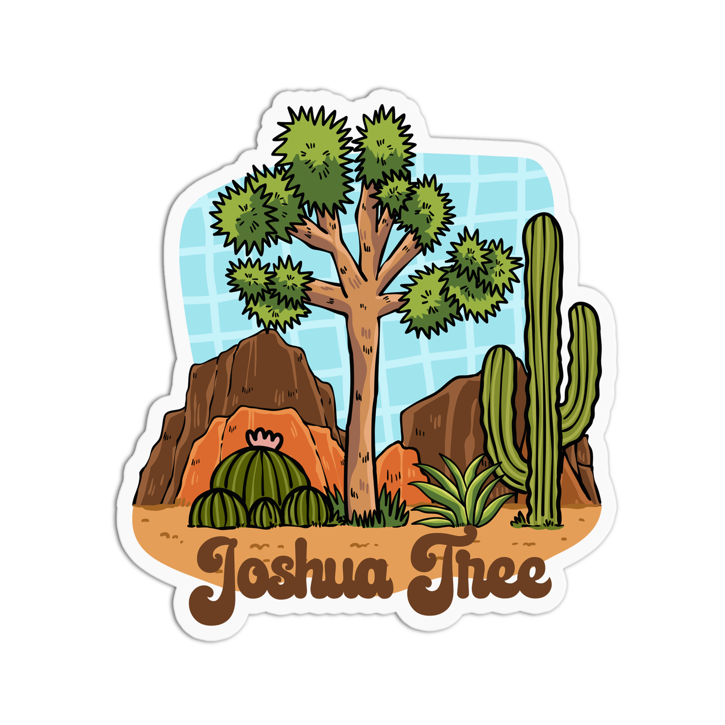 Joshua Tree Sticker