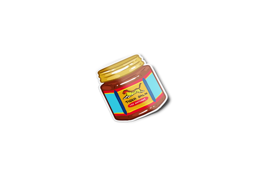 Tiger Balm 90's Sticker