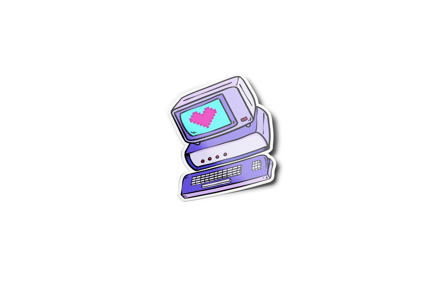 Computer 90's Sticker