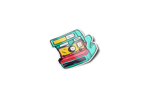 Polaroid Camera 90's Sticker