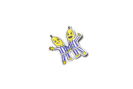 Bananas in pyjamas 90's Sticker
