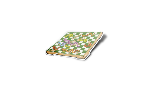 Snakes and Ladders 90's Sticker