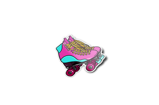 Roller Skates 90's Sticker